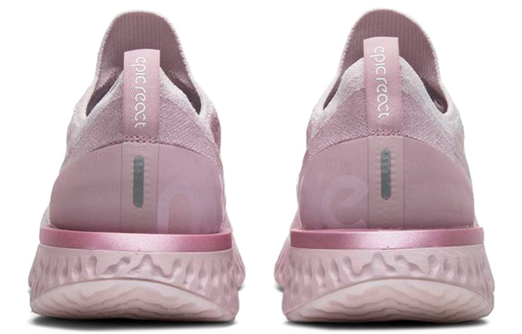 Кроссовки Nike Epic React Flyknit 1 (розовые) — 淡粉 — фото 4