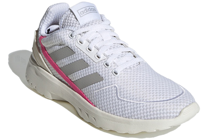 Женские кроссовки adidas neo Nebzed (розово-серые) — фото 3
