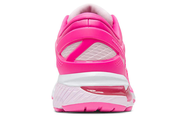 Женские кроссовки ASICS Gel-Kayano 26 (розово-белые) — фото 5