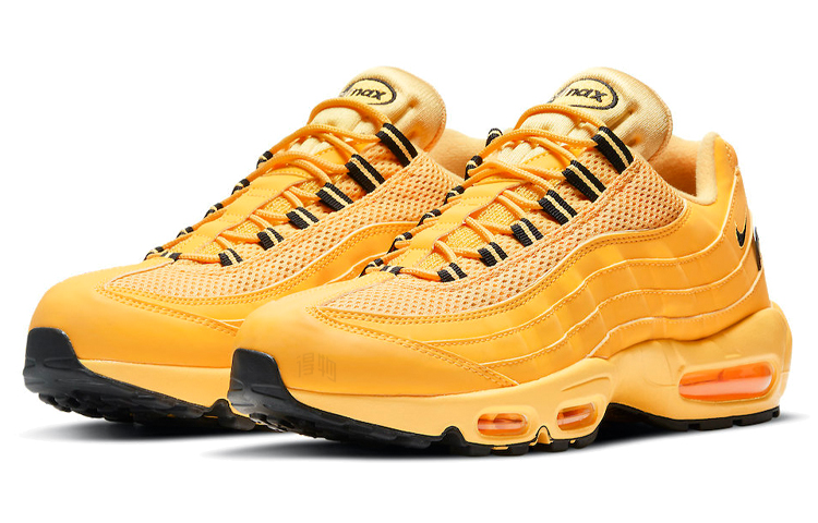 Мужские кроссовки Nike Air Max 95 NYC Taxi лафон (желтые) — Жёлтый — фото 3