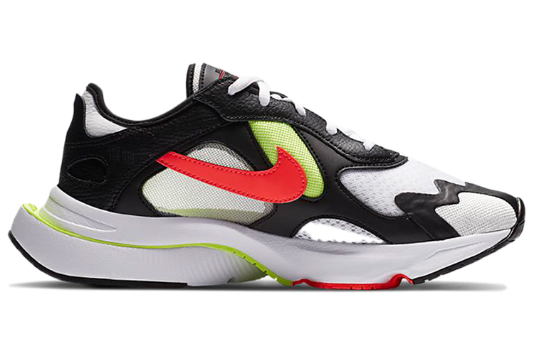 Женские кроссовки Nike Air Zoom Division (черно-бело-красный) — Чёрныйбелыйкрасный — фото 2