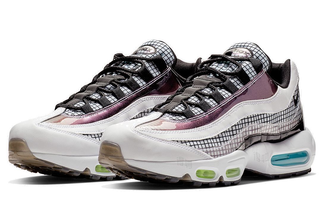 Унисекс кроссовки Nike Air Max 95 (бело-черный) — фото 3