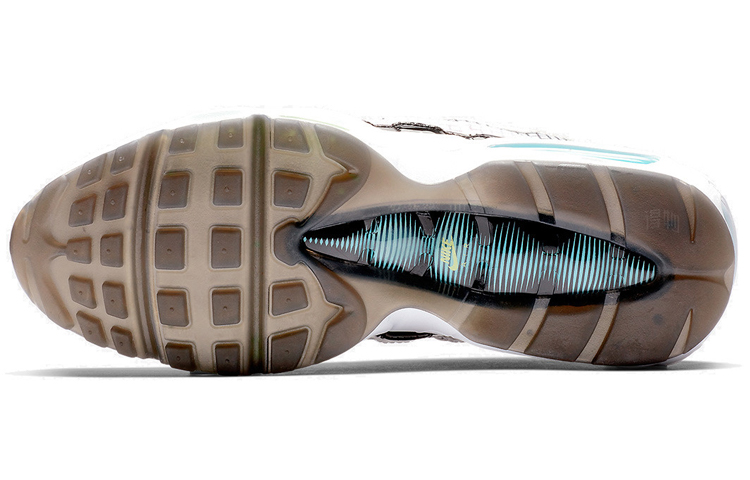 Унисекс кроссовки Nike Air Max 95 (бело-черный) — фото 6