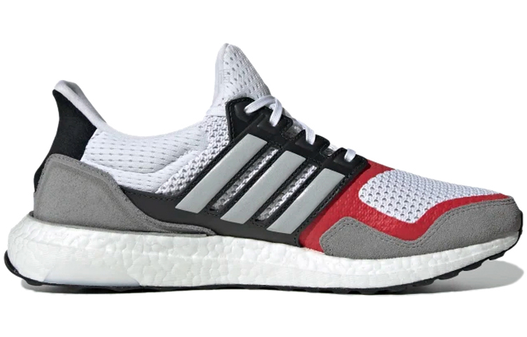 Кроссовки adidas ULT (серо-черно-красные) — Серый / чёрный / красный — фото 2