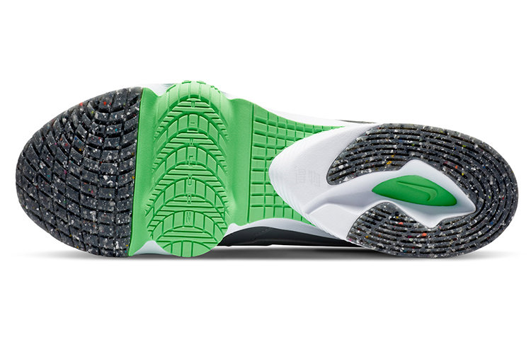 Мужские кроссовки Nike Air Zoom Division WNTR (серо-зеленые) — фото 5