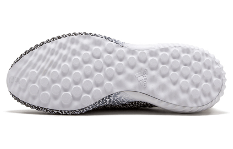 Кроссовки adidas AlphaBounce (черно-белые) — 黑/金属铁色/亮灰 — фото 5