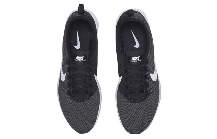 Мужские кроссовки Nike Dualtone Racer (темно-серый / белый) — фото 4