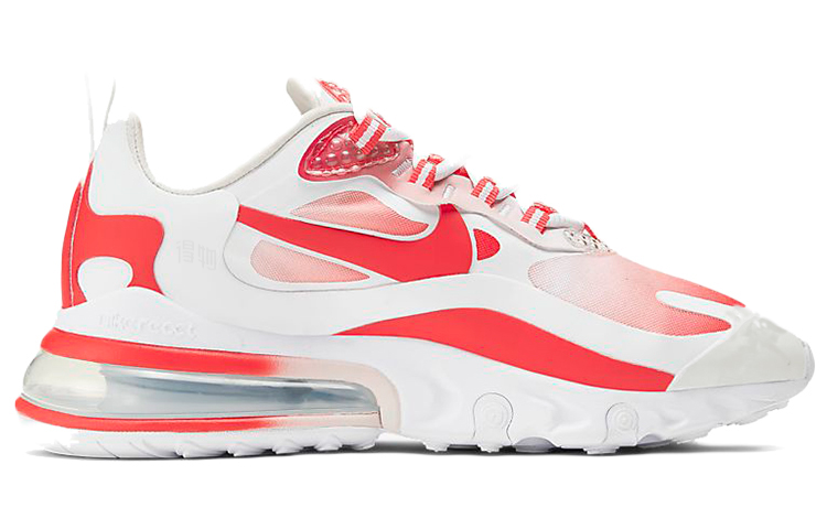 Женские кроссовки Nike Air Max 270 (красно-белые) — фото 2