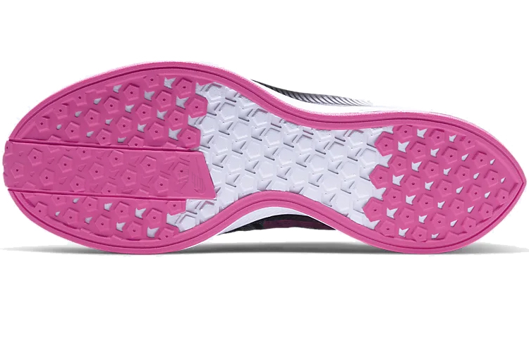 Женские кроссовки Nike Pegasus turbo 2 Rise (черно-серебряно-розовые) — фото 5