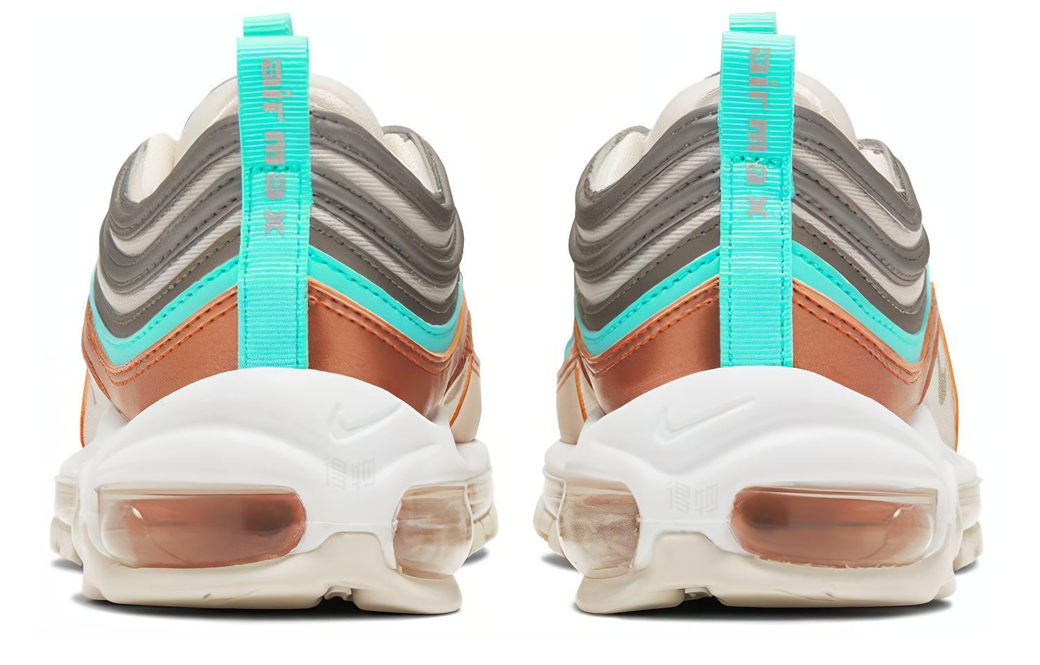 Женские кроссовки Nike Air Max 97 (медный) — 铜/绿 — фото 3