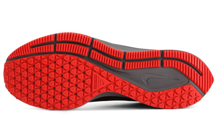 Мужские кроссовки Nike Pegasus 35 Shield (бордовые) — фото 5