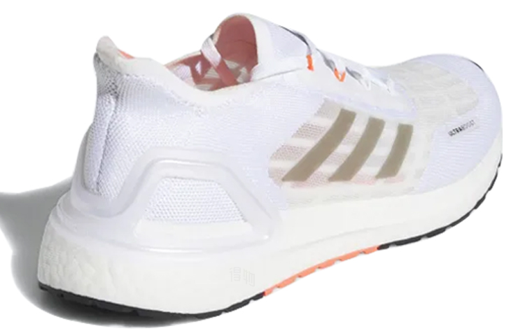 Женские кроссовки adidas ULT (бело-коричнево-оранжевые) — фото 3