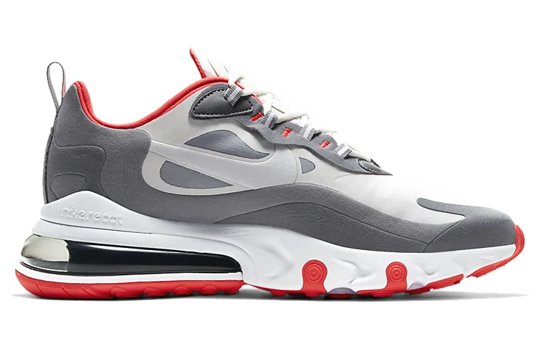 Мужские кроссовки Nike Air Max 270 React (серый) — фото 2