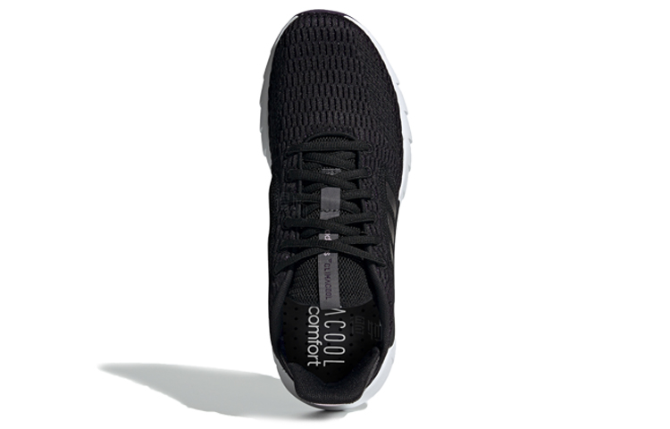 Женские кроссовки adidas Asweego (черно-белые) — Чёрный / белый — фото 5