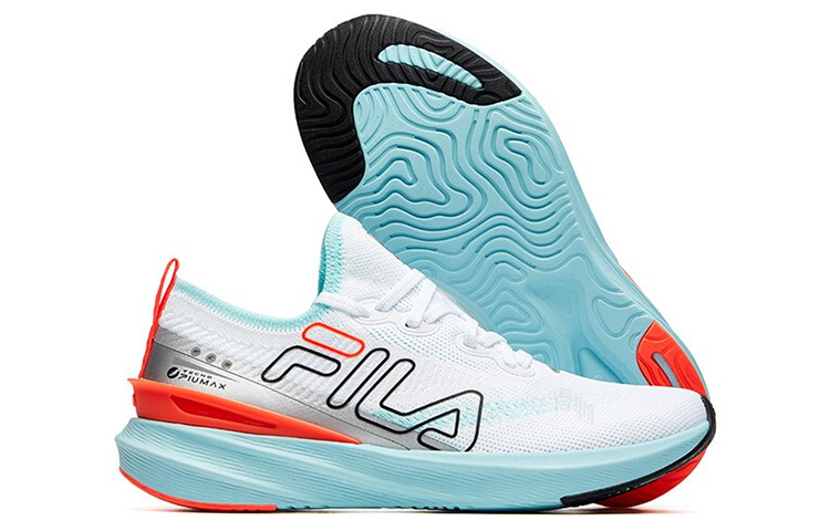 Женские кроссовки Fila Athletics (бело-синие) — фото 6