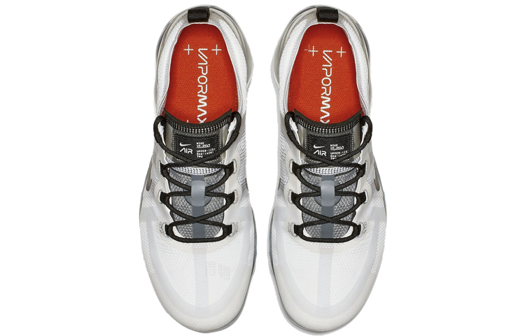 Женские кроссовки Nike VaporMax 2019 (бело-черный) — Белый / чёрный — фото 3
