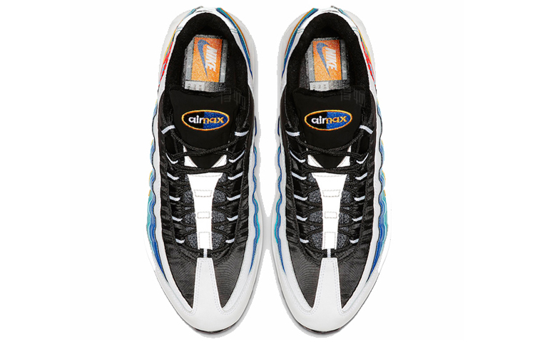 Мужские кроссовки Nike Air Max 95 SE "Windbreaker" (бело-синие) — фото 3