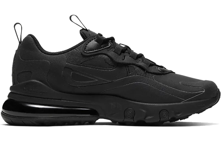 Женские кроссовки Nike Air Max 270 React (черные) — фото 2