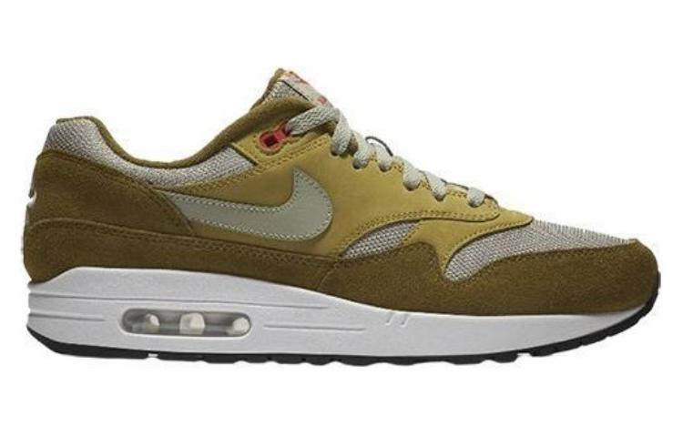 Мужские кроссовки Nike Air Max 1 (зеленые) — Зелёный — фото 2