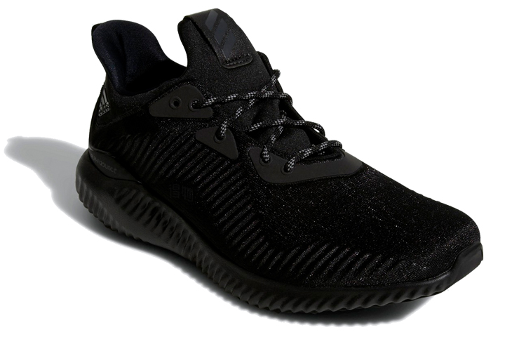 Мужские кроссовки adidas AlphaBounce TPU (черные) — Чёрный — фото 3