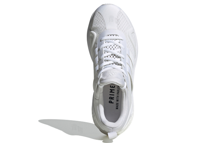Женские кроссовки adidas Solarglide (белые) — 汉玉白 — фото 5