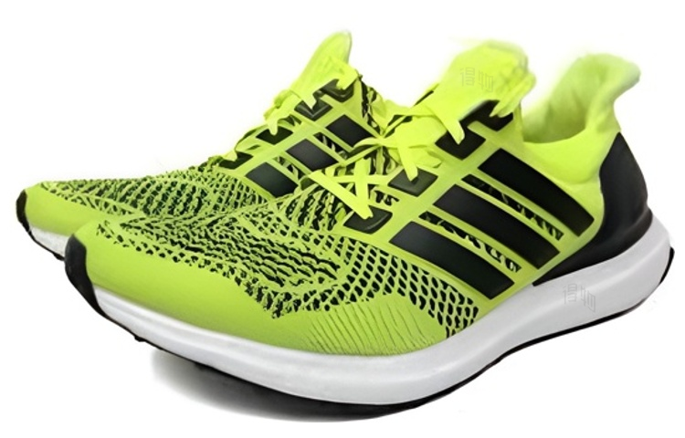 Женские кроссовки adidas ULT (черно-желтые) — 冷冻黄/午夜蓝/冷冻黄 — фото 3