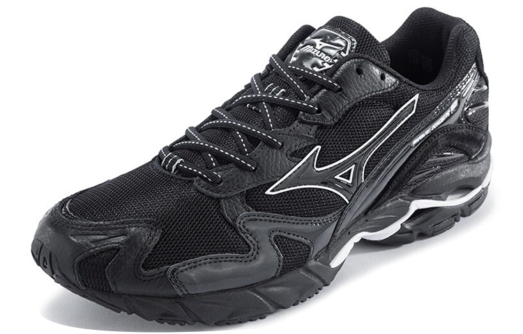 Кроссовки Mizuno Rider 10 (черные) — фото 2