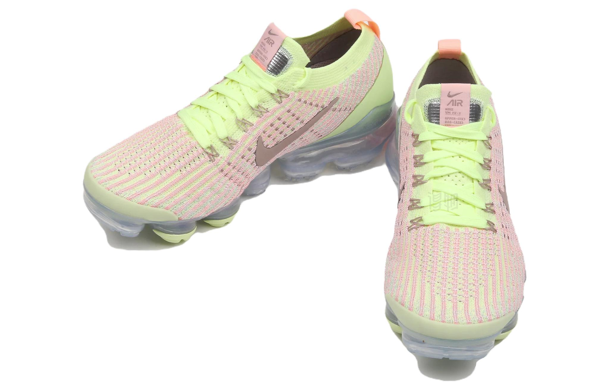 Женские кроссовки Nike AIR VAPORMAX 3.0 (розовый / желтый) — Розовый / жёлтый — фото 3