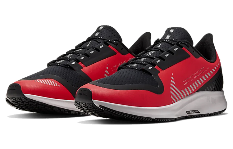 Кроссовки Nike Pegasus 36 Sheld Air Zoom (черно-красный) — Чёрныйкрасный — фото 3