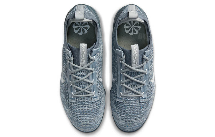Мужские кроссовки Nike VaporMax 2021 FK FlyKnit (серые) — Серый — фото 4
