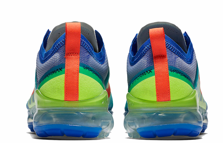 Мужские кроссовки Nike VaporMax 2019 (сине-зеленые) — фото 4