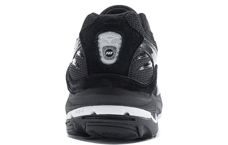 Кроссовки Mizuno Rider 10 (черные) — фото 4