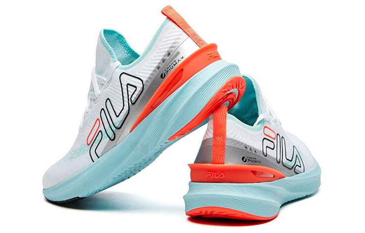 Женские кроссовки Fila Athletics (бело-синие) — фото 5