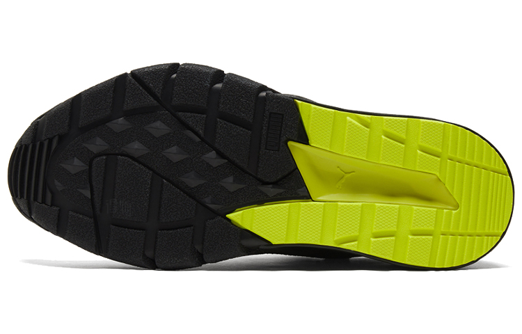 Женские кроссовки PUMA Hedra Dd (черно-золотые) — Чёрный / золотой / зелёный — фото 6