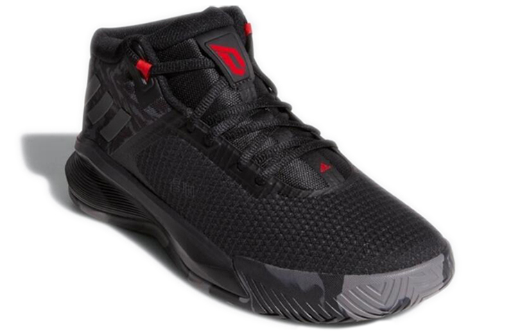 Мужские кроссовки adidas D Lillard Brookfield (черные) — фото 3