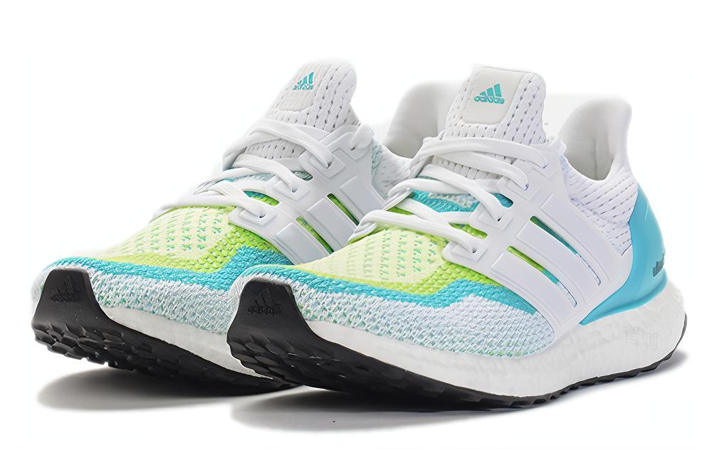 Женские кроссовки adidas ULT Halo (бело-сине-зеленые) — Белый / синийзелёный — фото 2