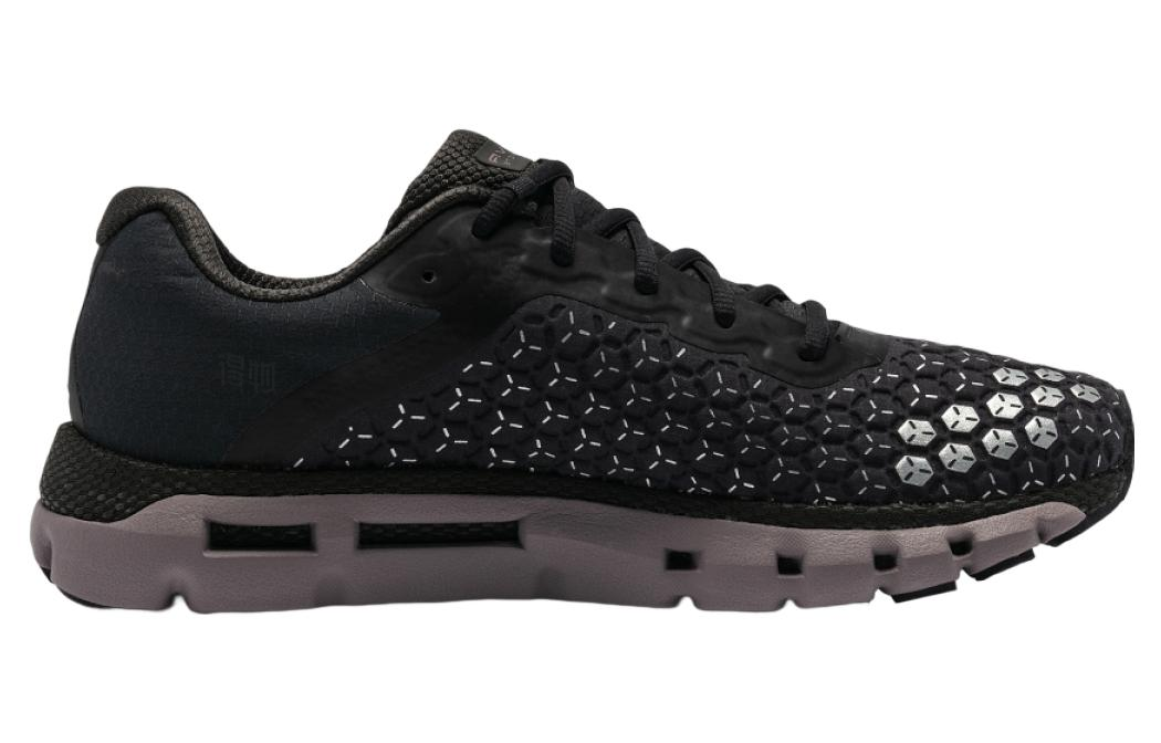 Мужские кроссовки Under Armour Hovr Infinite 2 (черно-пурпурные) — фото 2