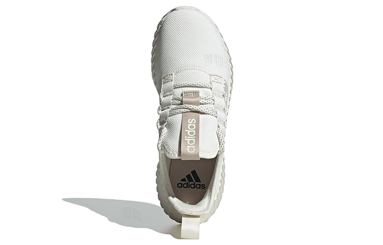 Женские кроссовки adidas neo Kaptir (бежево-белые) — Бежевый / белый — фото 5