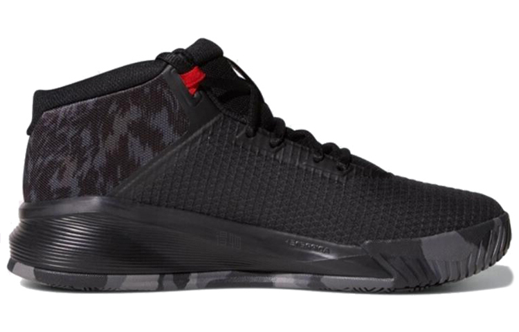 Мужские кроссовки adidas D Lillard Brookfield (черные) — фото 2