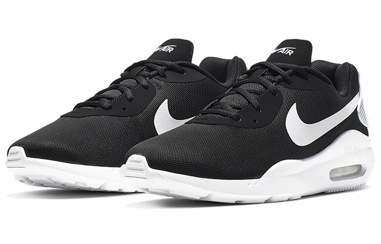 Мужские кроссовки Nike Air Max Oketo (черно-белые) — Чёрный / белый — фото 3