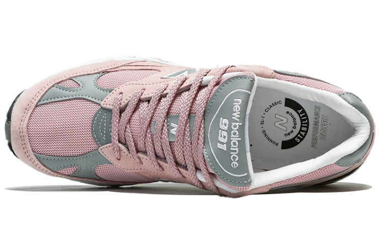 Мужские кроссовки New Balance 991 (розовые) — фото 3
