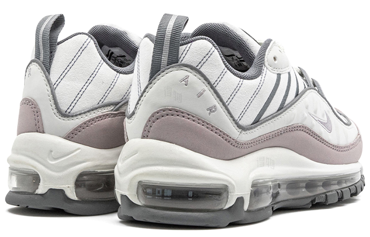 Женские кроссовки Nike Air Max 98 (бело-розовые) — Белый / розовый — фото 3