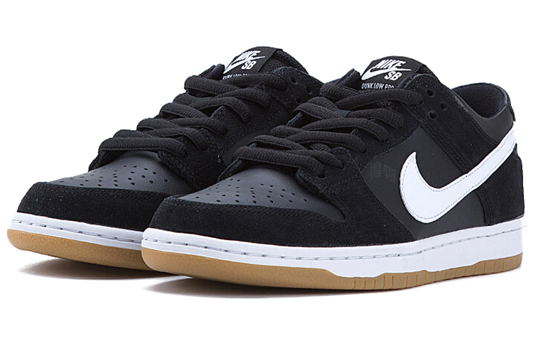 Кеды Nike Dunk SB Pro (черно-белые) — 黑/白/生胶 — фото 3