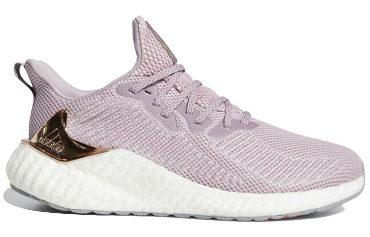 Женские кроссовки adidas Alphaboost "Soft Vision" (светло-фиолетовые) — фото 2