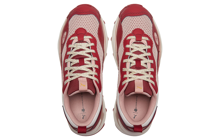 Женские кроссовки PUMA Pulsar Charlotte (бело-красные) — фото 4