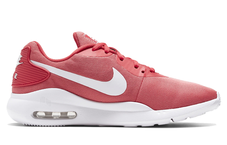 Женские кроссовки Nike Air Max Oketo (красные) — 小径红/神秘灰/白色 — фото 2