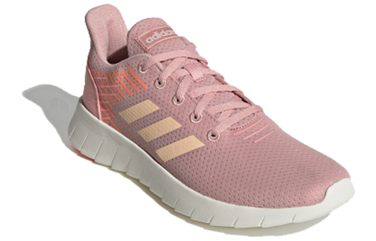 Женские кроссовки adidas neo Asweerun (розово-золотые) — Розовый / золотой — фото 2