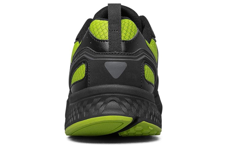 Мужские кроссовки Skechers (черно-зеленые) — Чёрныйжёлтый — фото 4