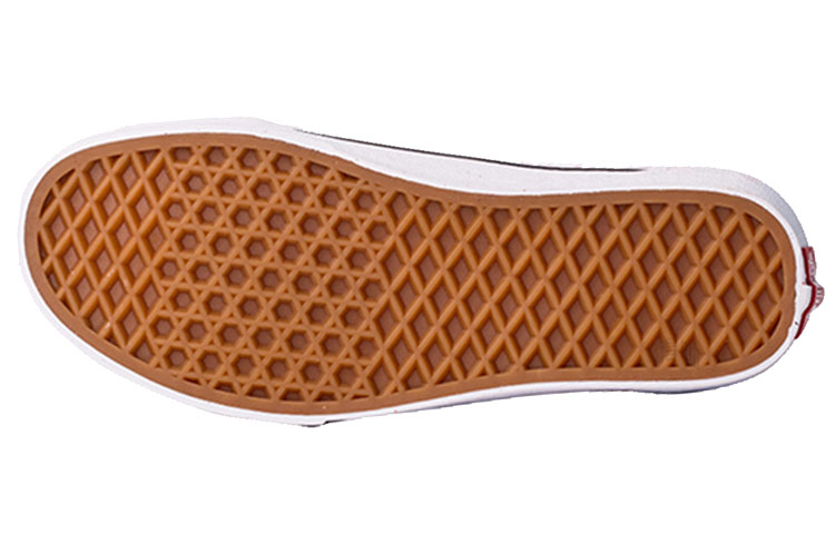 Кеды Vans Yellow (бело-черные) — фото 4