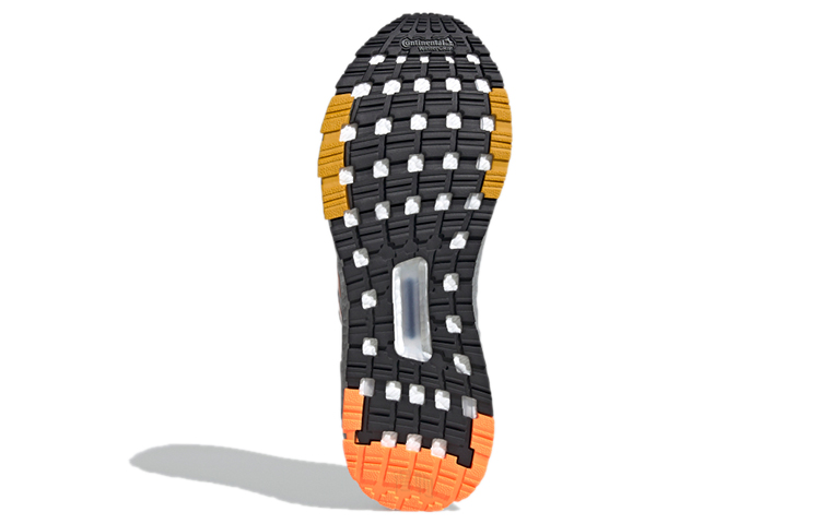 Мужские кроссовки adidas ULT (черно-серо-оранжевые) — Чёрный / серый / оранжевый — фото 6